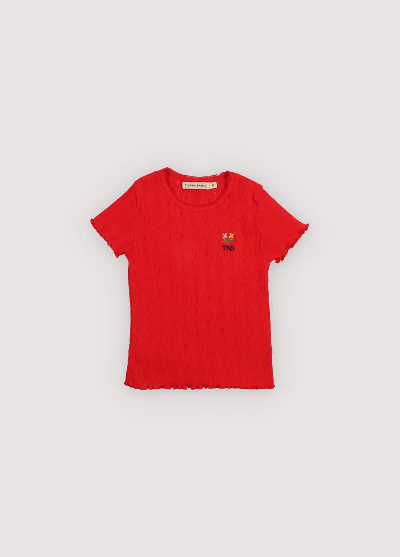 Romero Tee Tulip Red The New Society BEBE Concept 