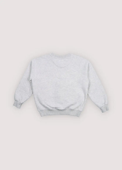 TNS Logo Sweatshirt Light Grey Melange The New Society BEBE Concept 