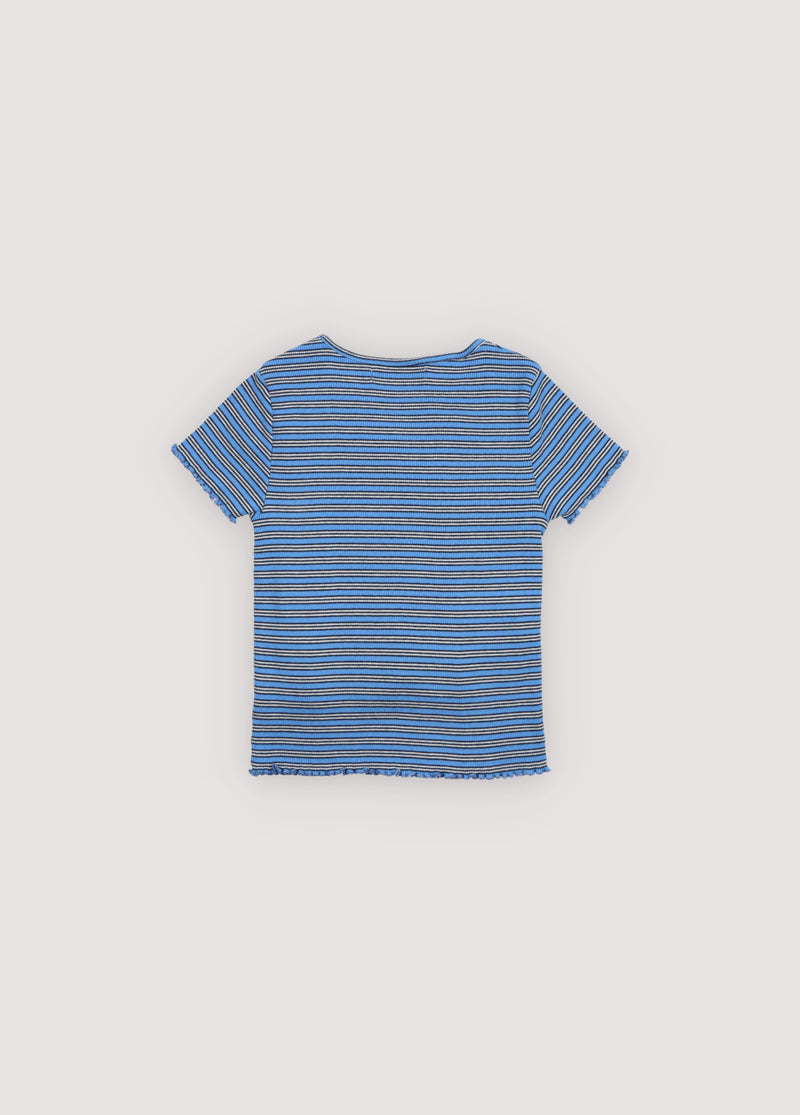TNS Rib Tee Summer Midnight Mini Stripes
