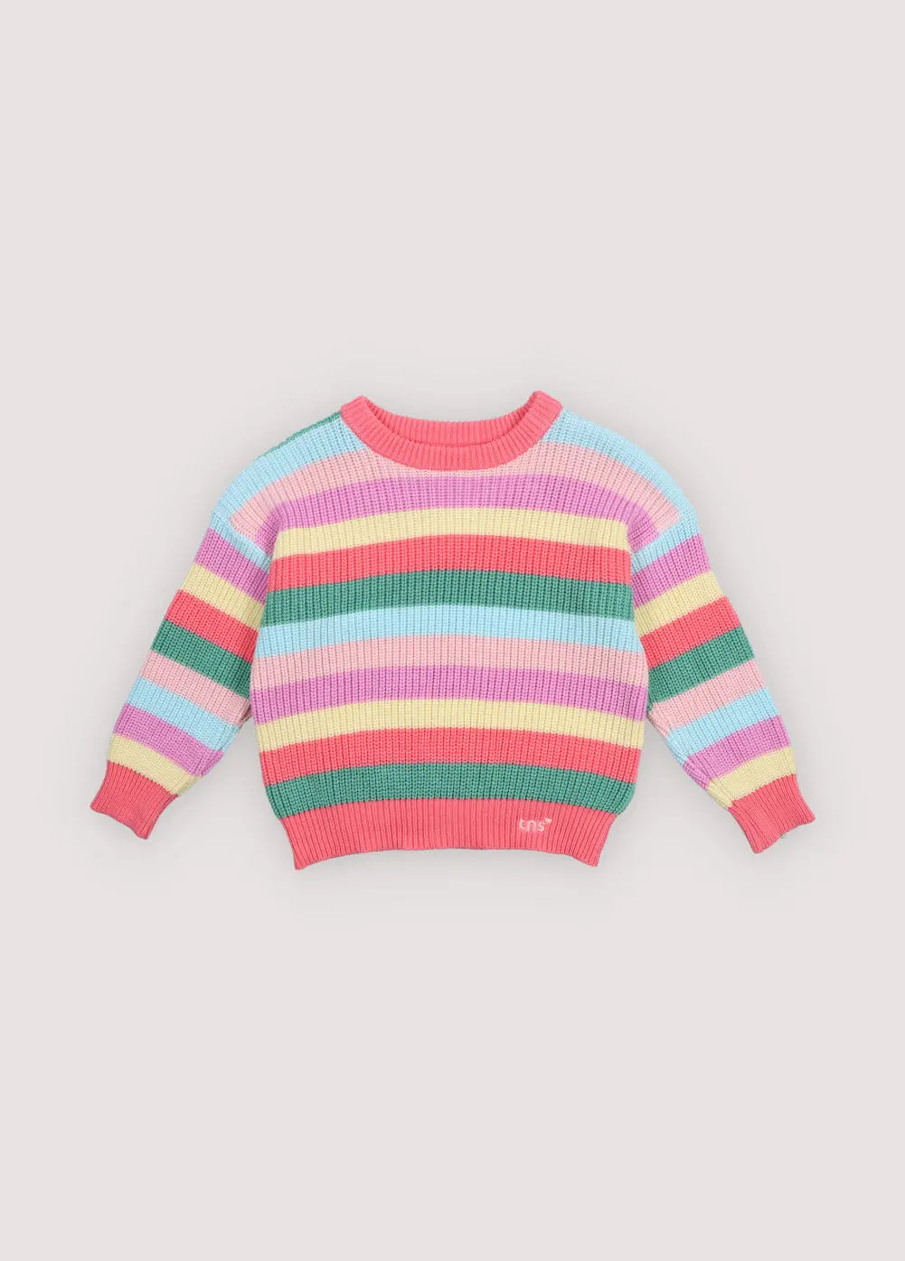 Canela Jumper Flamingo Pink Multicolor Stripes The New Society BEBE Concept 
