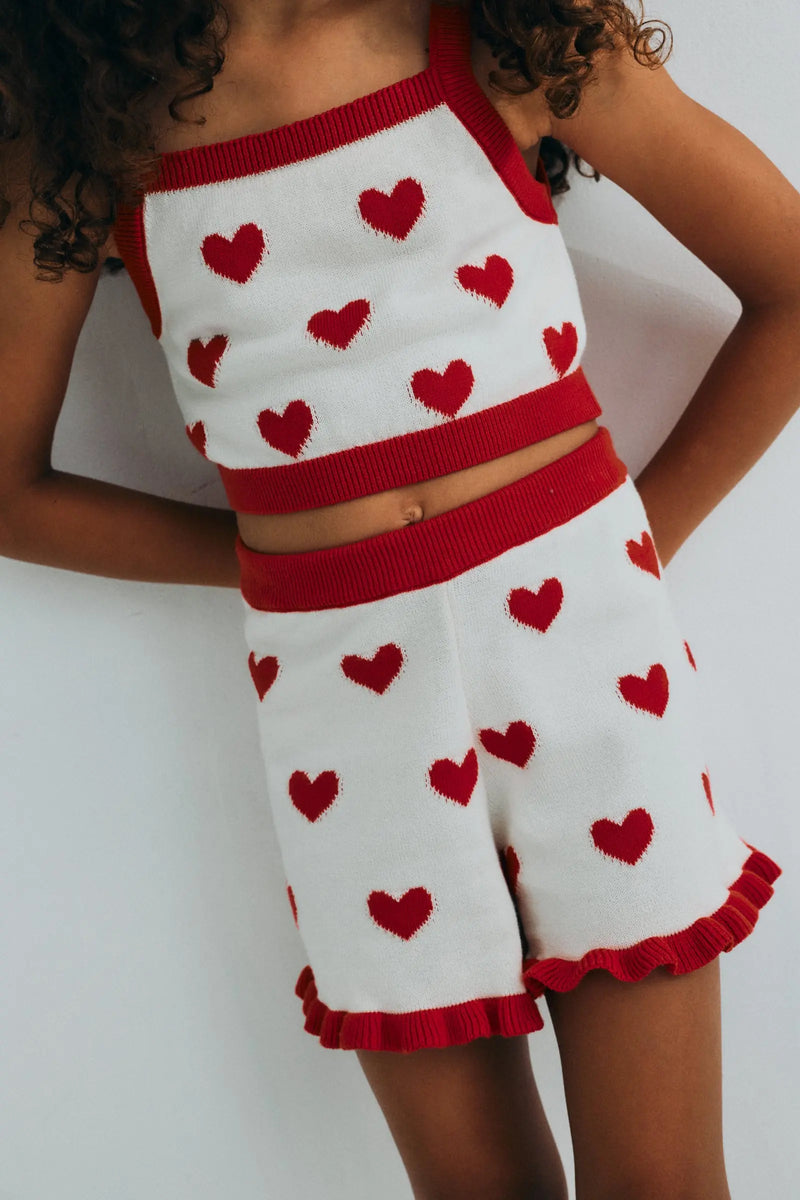 Maqui Top Hearts Jacquard The New Society BEBE Concept 