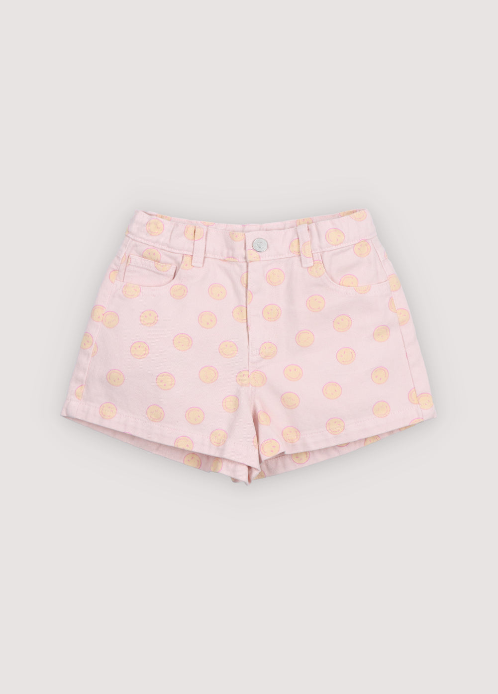 Smiley Denim Short Smiley Print SMILEY PRINT