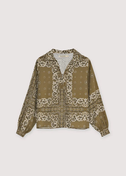 Waterlily Woman Shirt Bandana Print The New Society BEBE Concept 