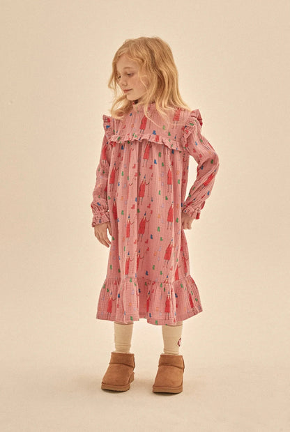 Sukienka Santa Frill rozm. 140cm / 10-11y bébé concept BÉBÉ Concept 