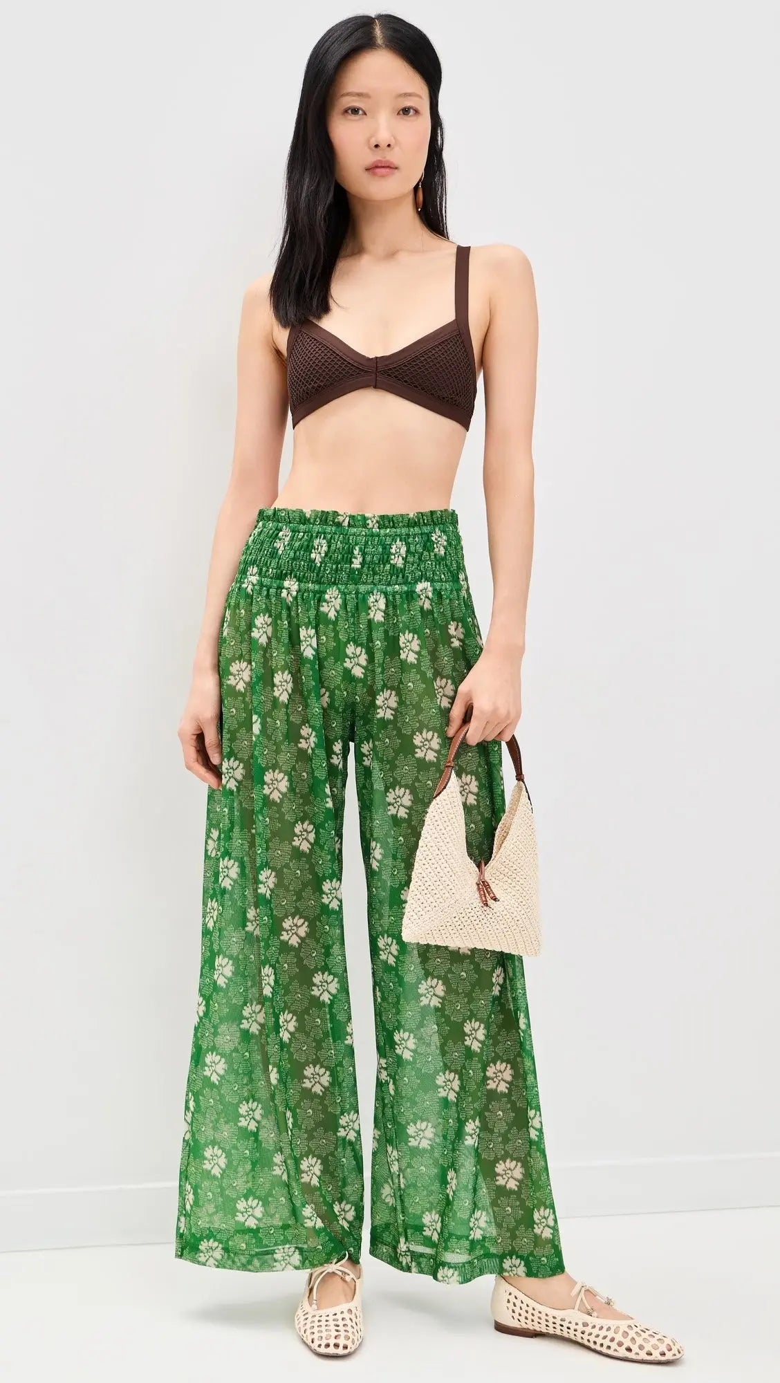 Gloria Print Pants SEA New York BEBE Concept 