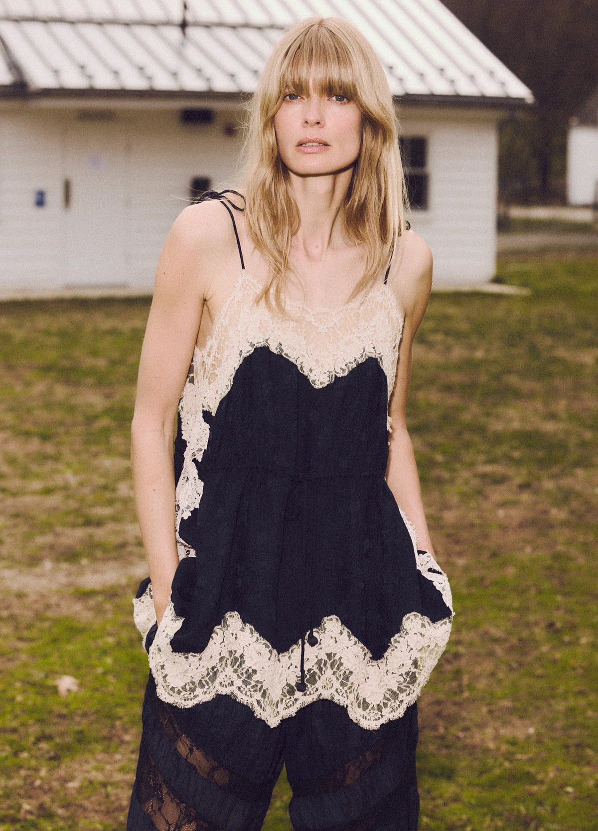 Shay Lace Tie Camisole