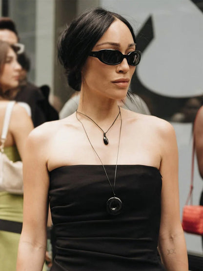 Okulary przeciwsłoneczne Coco 002 BLACK