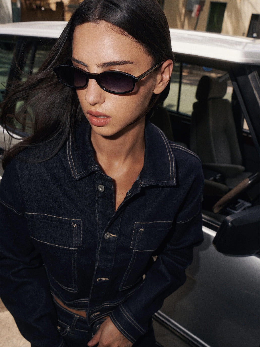 Okulary przeciwsłoneczne Gini BLACK