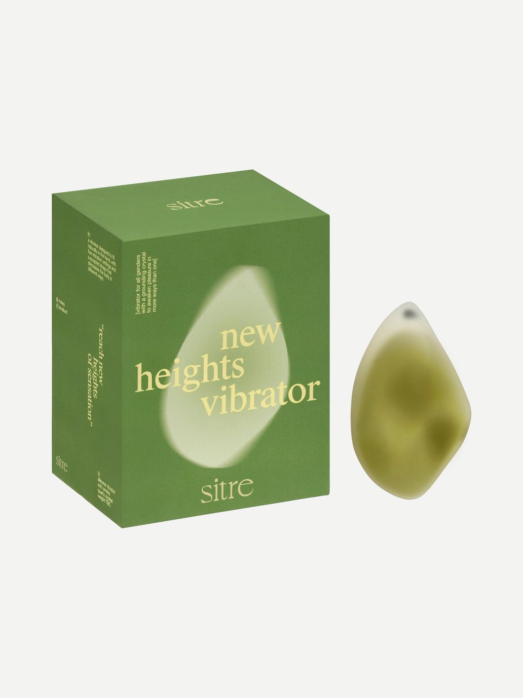 New Heights Vibrator with Smoky Quartz
