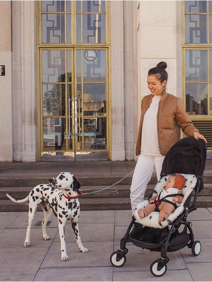 Wielofunkcyjna wkładka z naturalnej skóry owczej DALMATIAN