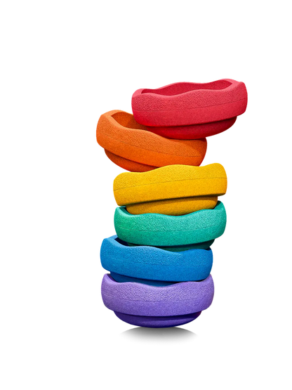 stapelstein colors rainbow set 6 Stapelstein BÉBÉ Concept 