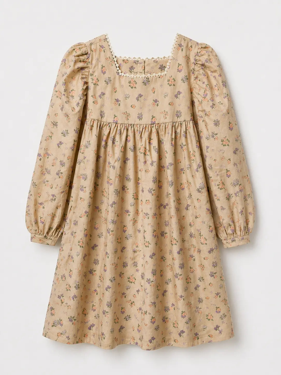 Sukienka z ozdobnym dekoltem bymimi kids BEBE Concept 