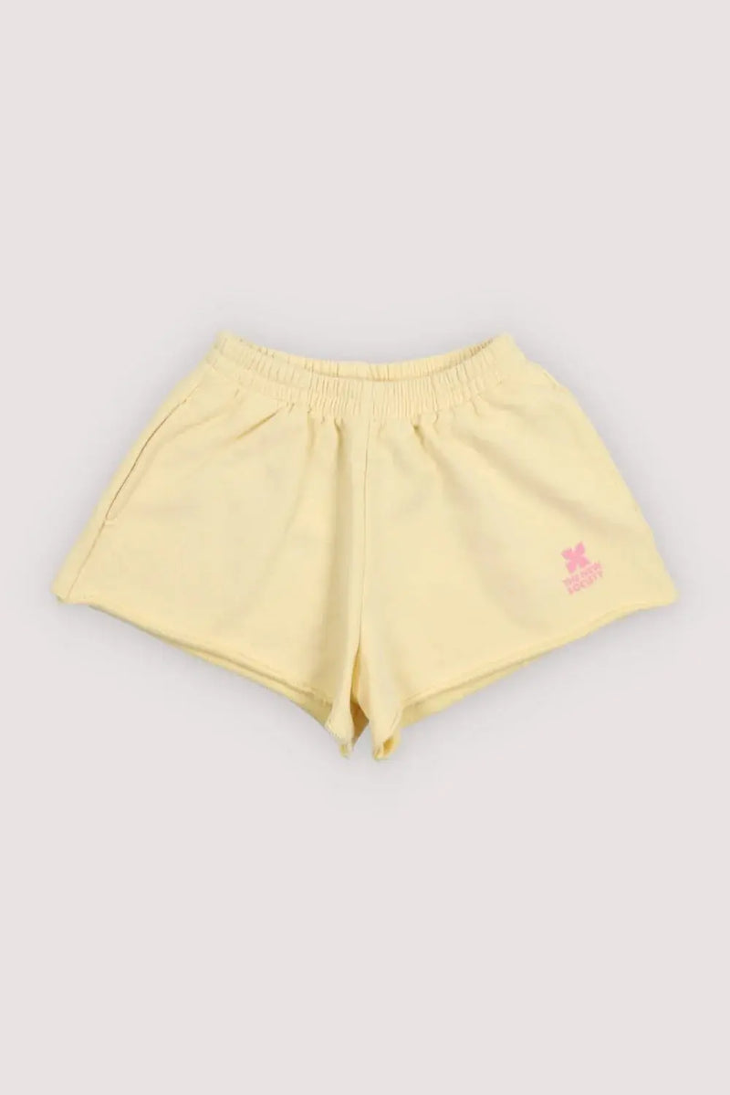 OUTLET Logo shorts Soft Lemon The New Society BEBE Concept 