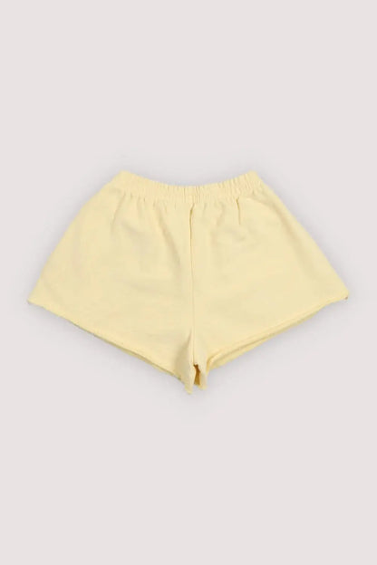 OUTLET Logo shorts Soft Lemon The New Society BEBE Concept 
