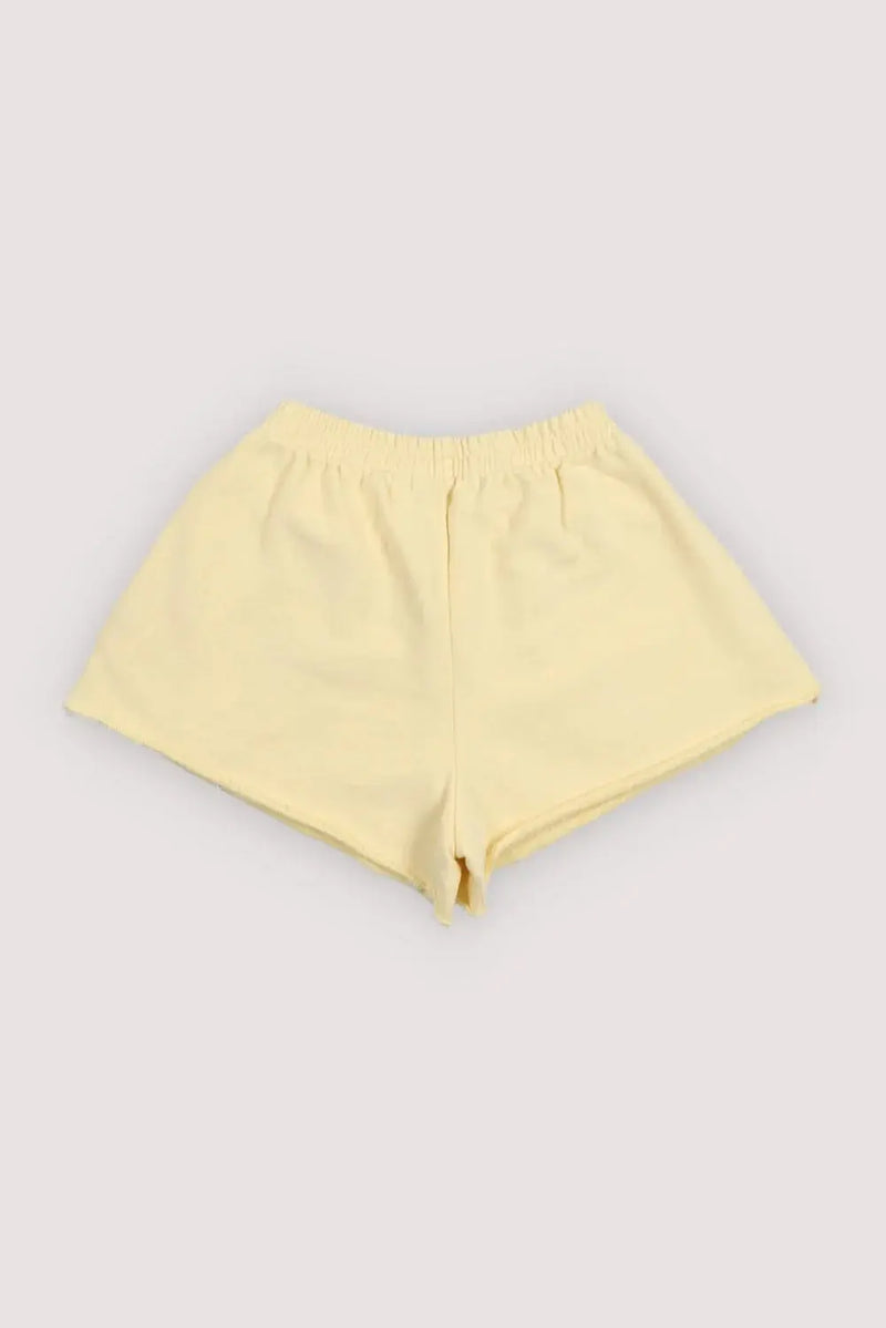 OUTLET Logo shorts Soft Lemon The New Society BEBE Concept 