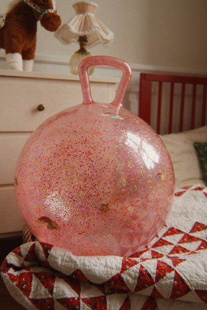 Zabawka Glitter Jump Ball RAINBOW
