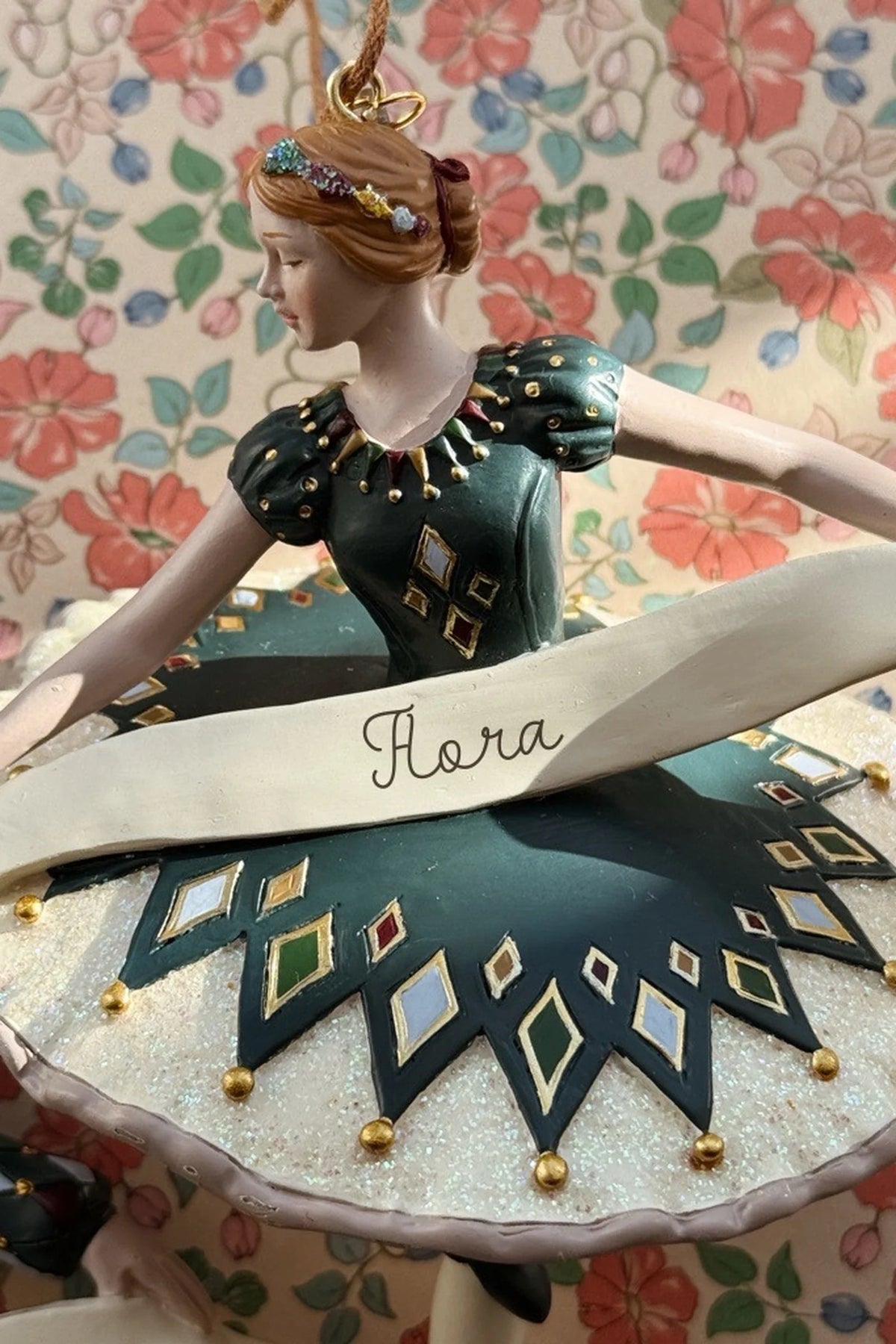 Ozdoba Christmas Ornament Harlekin Ballerina