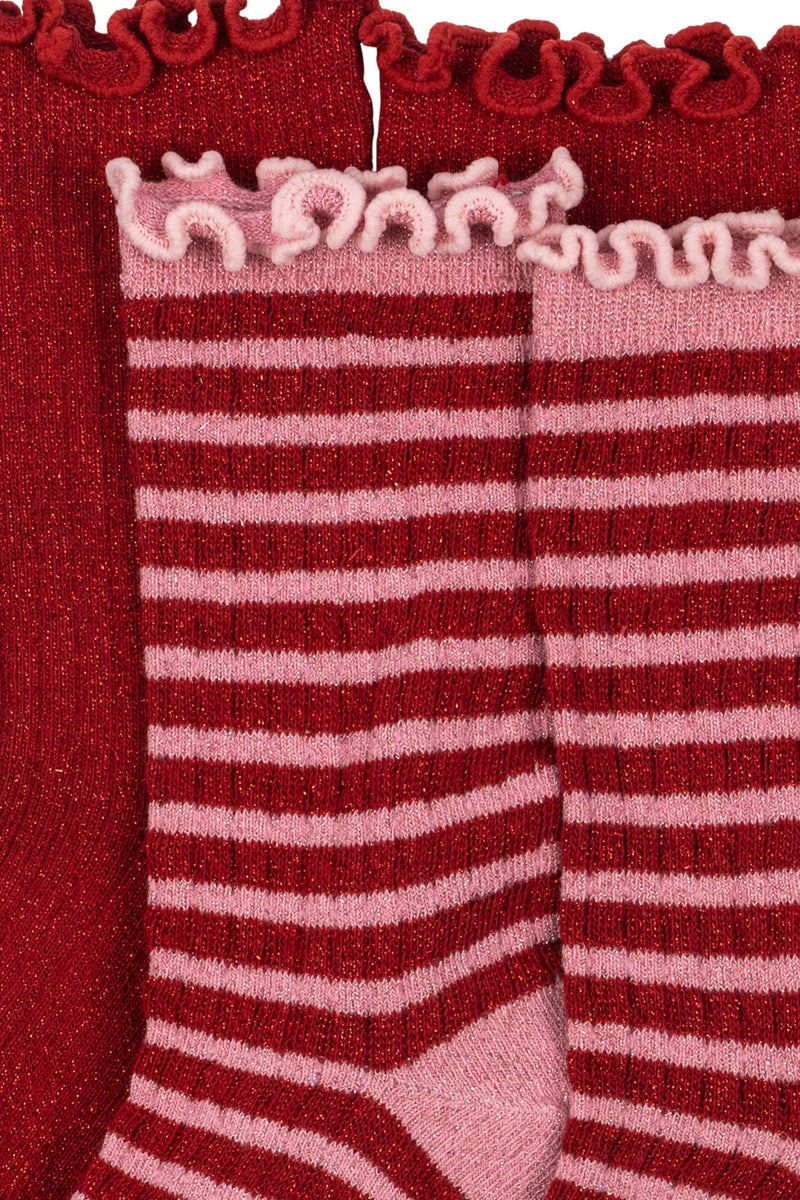 Skarpetki 2 Pack Glitter Socks
