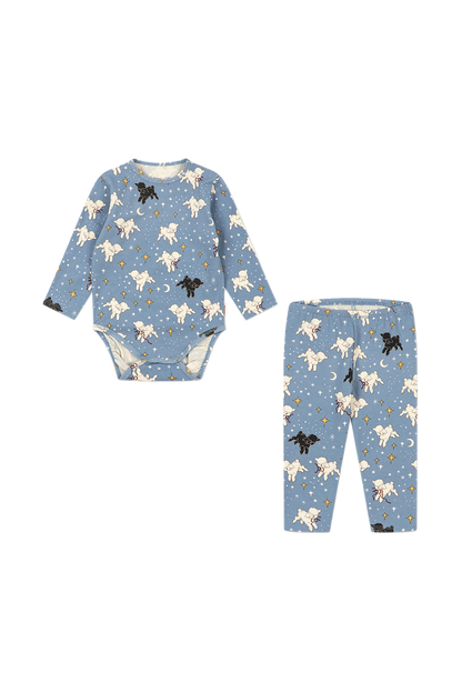 Zestaw ubranek Basic Body/Pants Set GOTS SHEEPY
