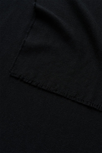 Wełniany szal Nadine Scarf BLACK