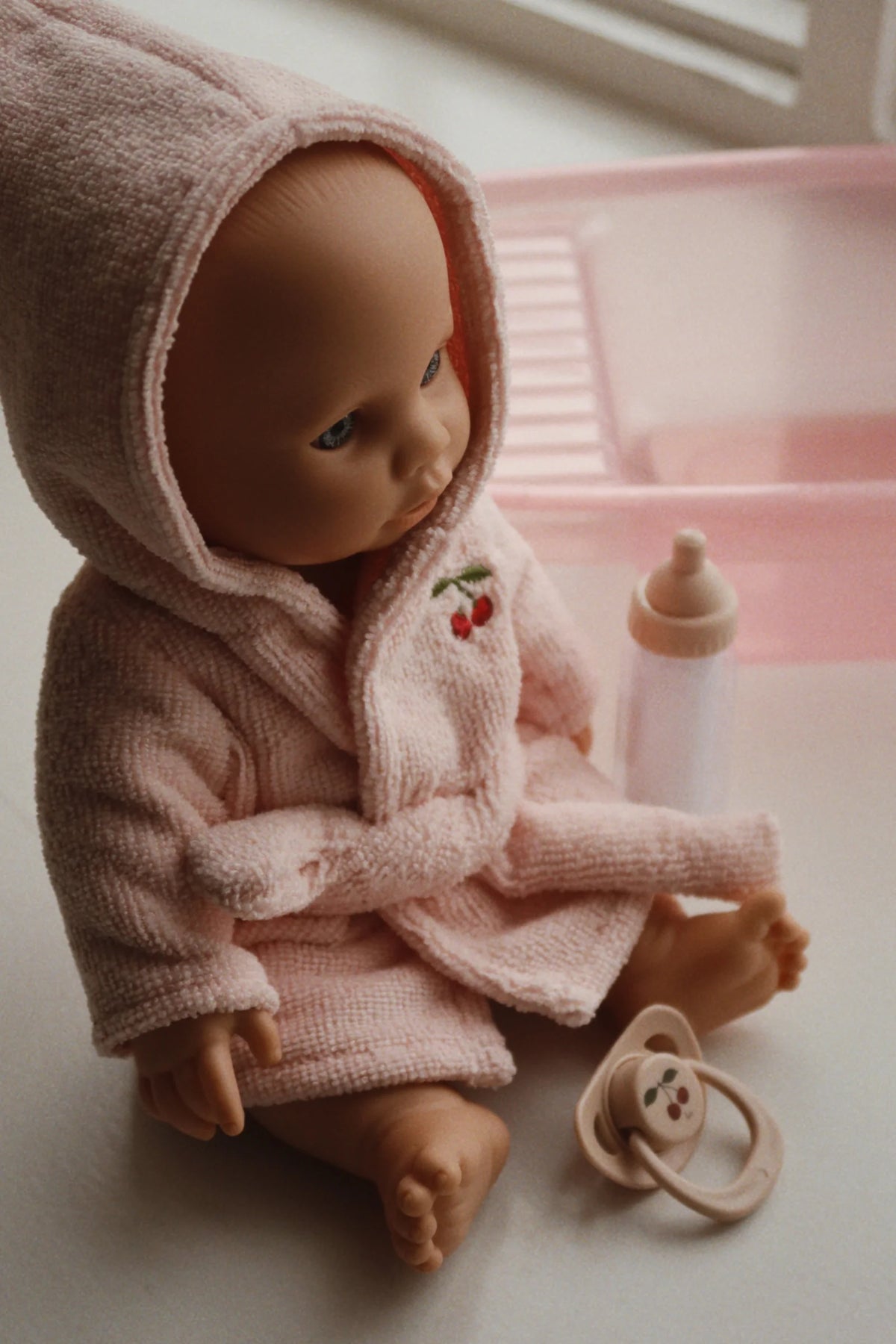 Lalka Isola Doll Bath Set CHERRY