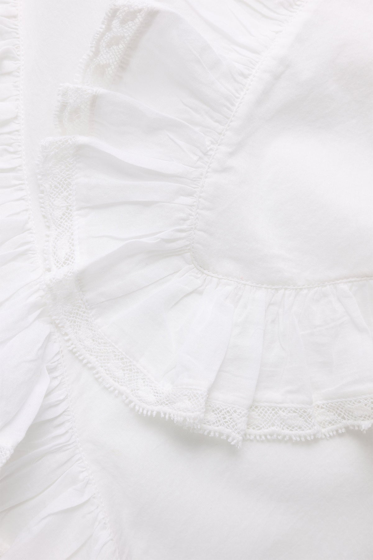 Ozdobny szal Beatrice Scarf WHITE