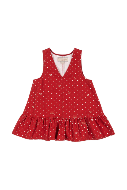 Sukienka Magot GOTS CHERRY DOT DERBY