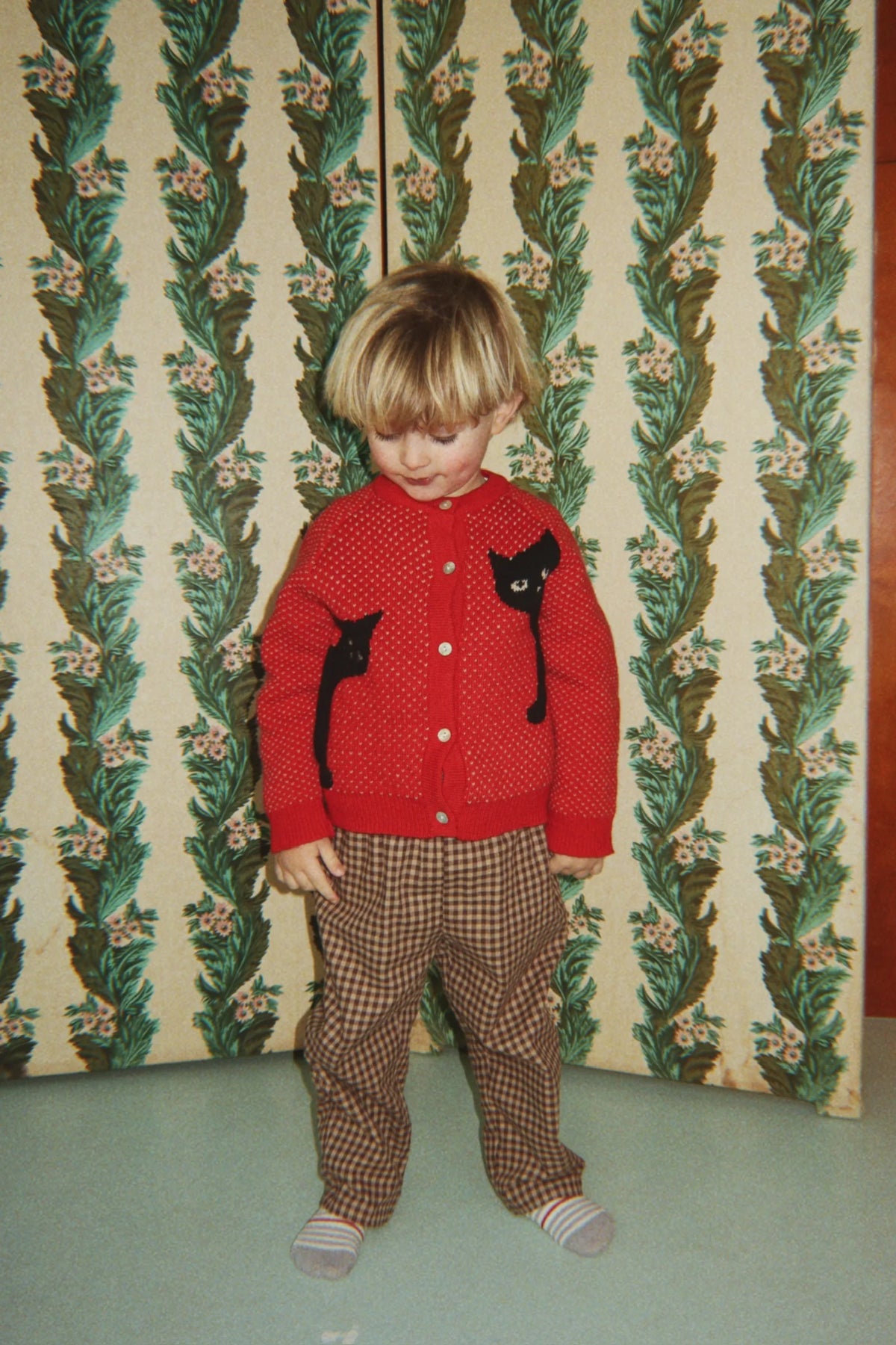 Sweter Belou Cardigan CAT ROUGE