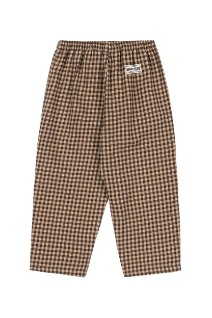 Spodnie Foret Pants GOTS CHOCOLATE CHECK