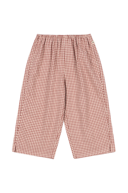 Spodnie Foret Slit Pants GOTS CANYON CHECK