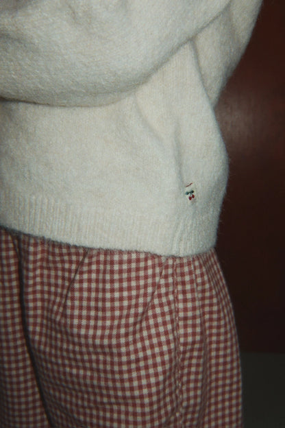 Spodnie Foret Slit Pants GOTS CANYON CHECK