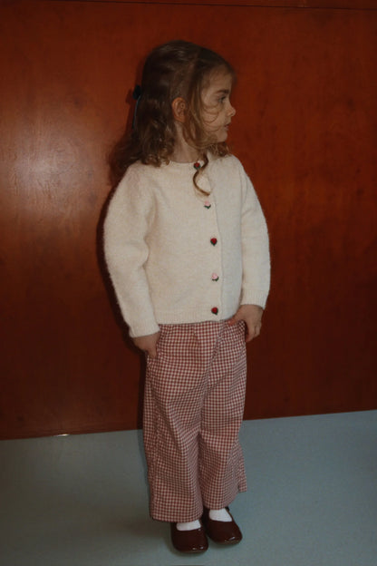 Spodnie Foret Slit Pants GOTS CANYON CHECK