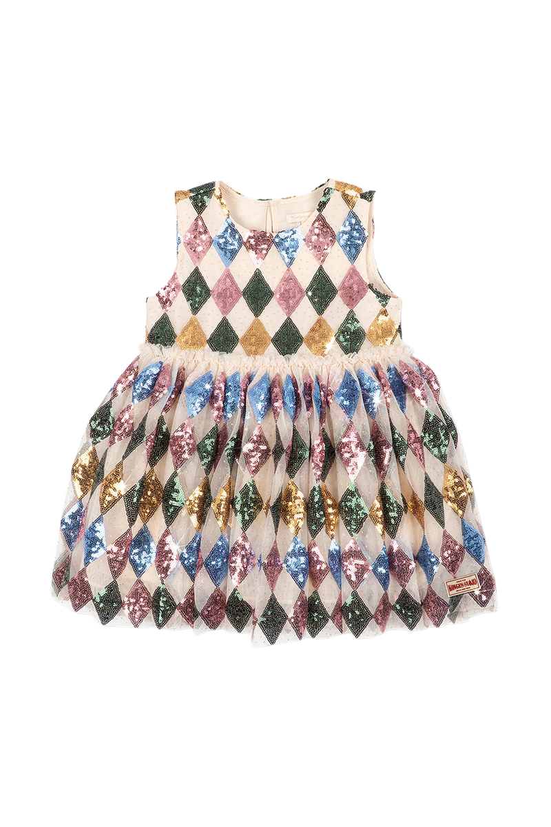 Sukienka Yvonne Harlekin Dress