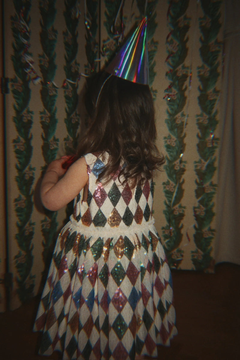 Sukienka Yvonne Harlekin Dress