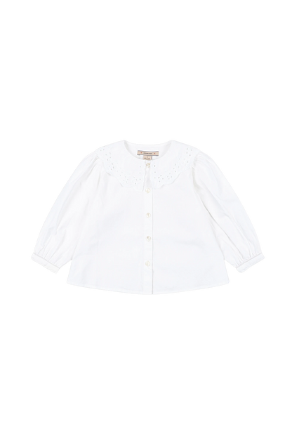 Rilo košile s límečkem OPTIC WHITE