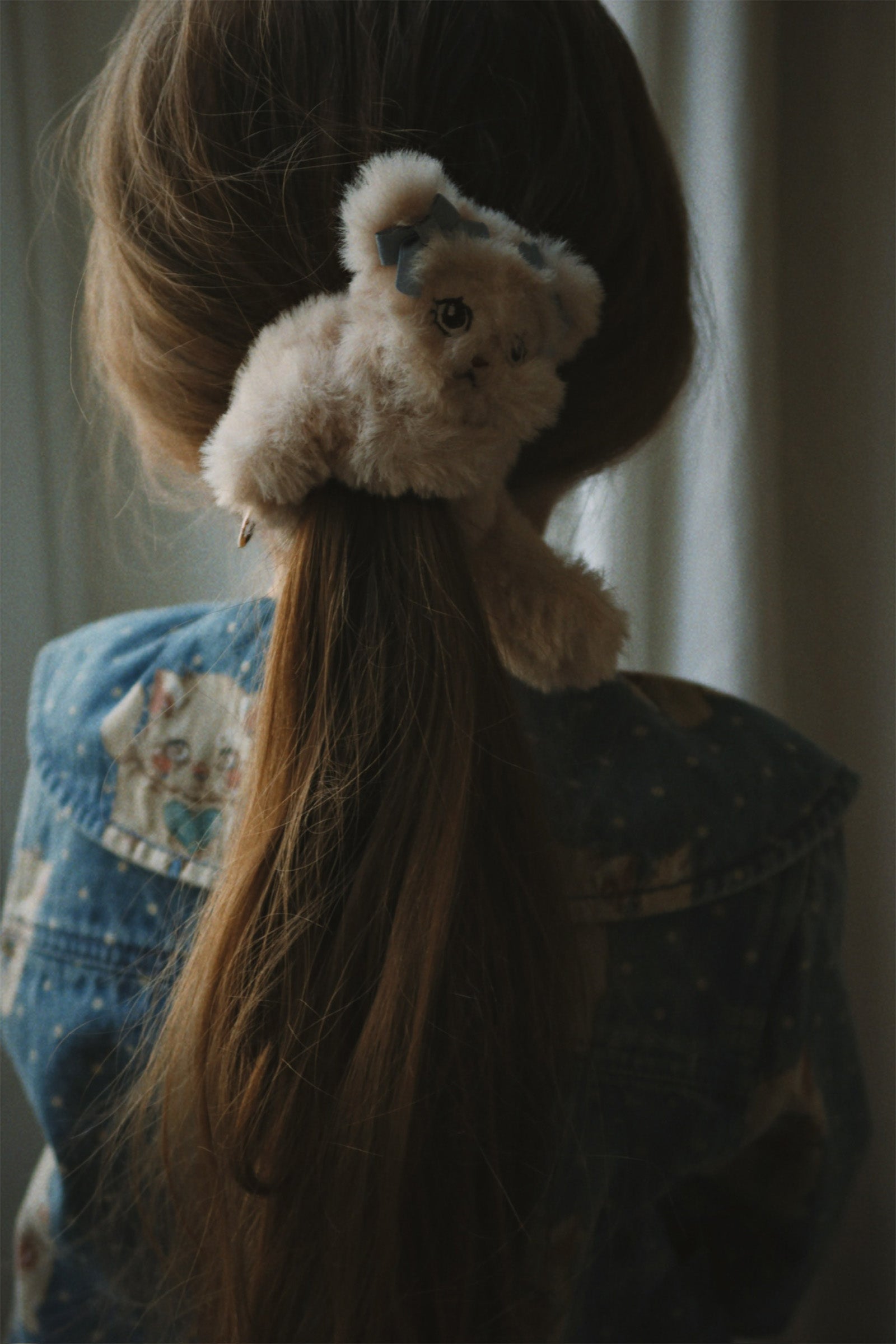 Gumka do włosów Kitty Furry Hair Elastic KITTY