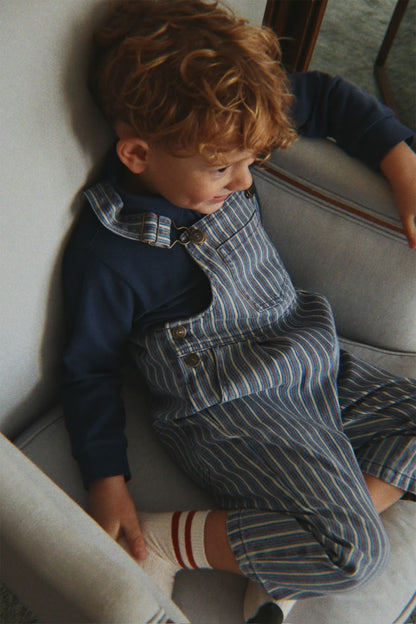 Spodnie ogrodniczki Magot Overalls TRICOLORE BLEU