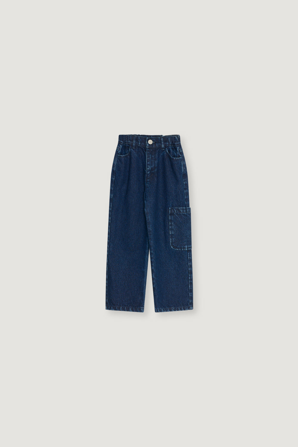 TNS Denim Pockets Trouser DARK BLUE DENIM