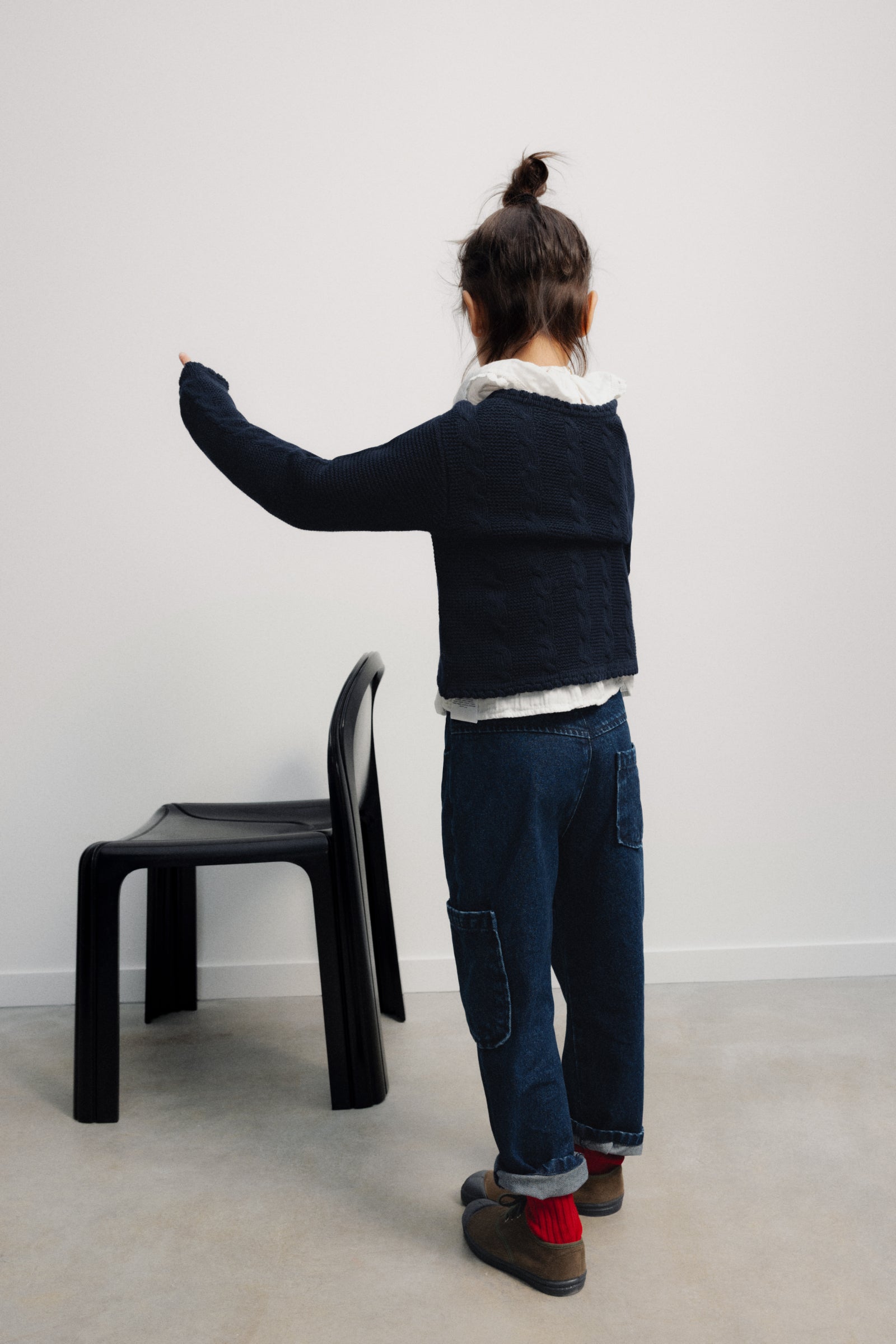 TNS Denim Pockets Trouser DARK BLUE DENIM