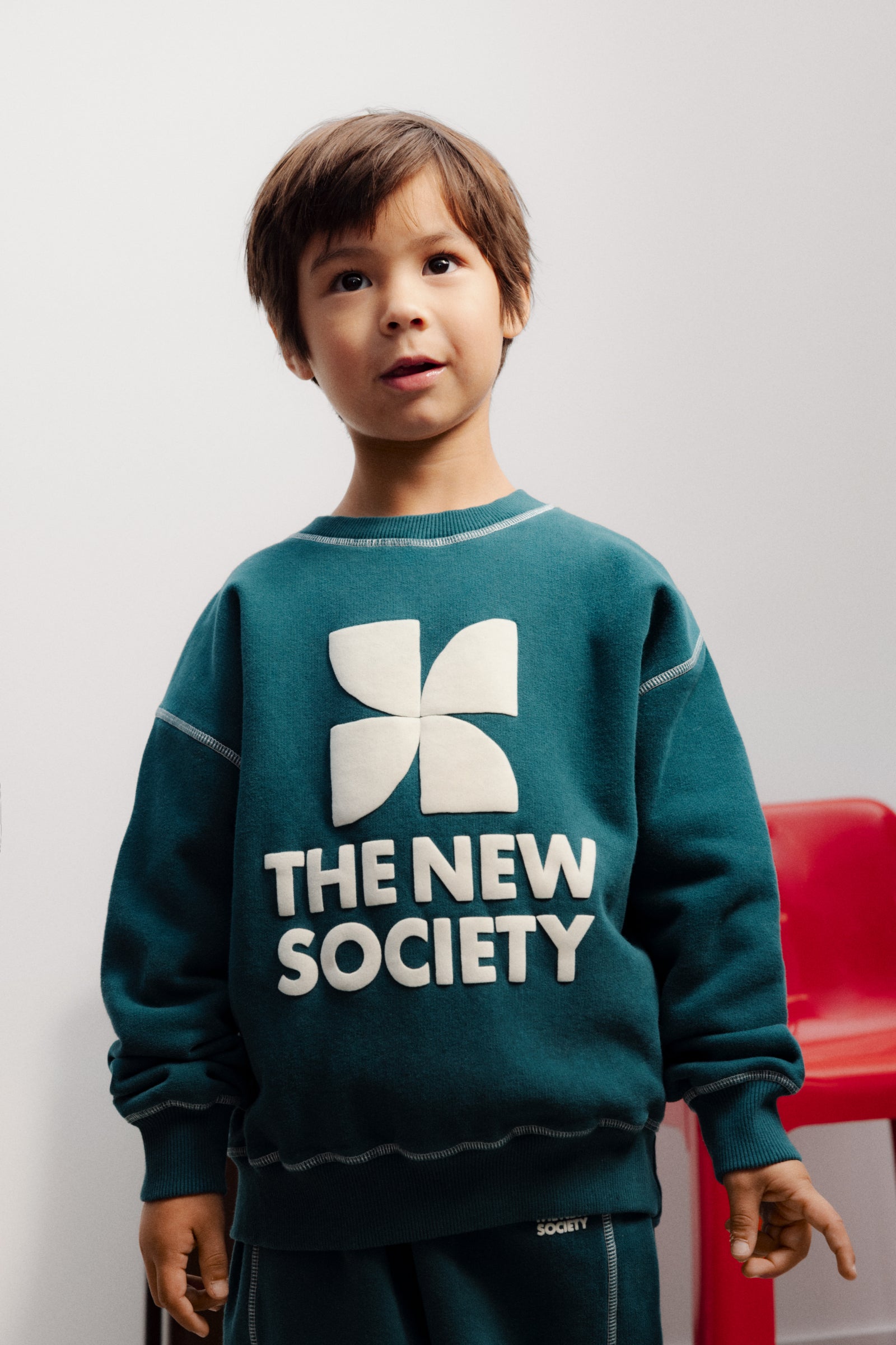 TNS Logo Sweatshirt Dark Sea DARK SEA