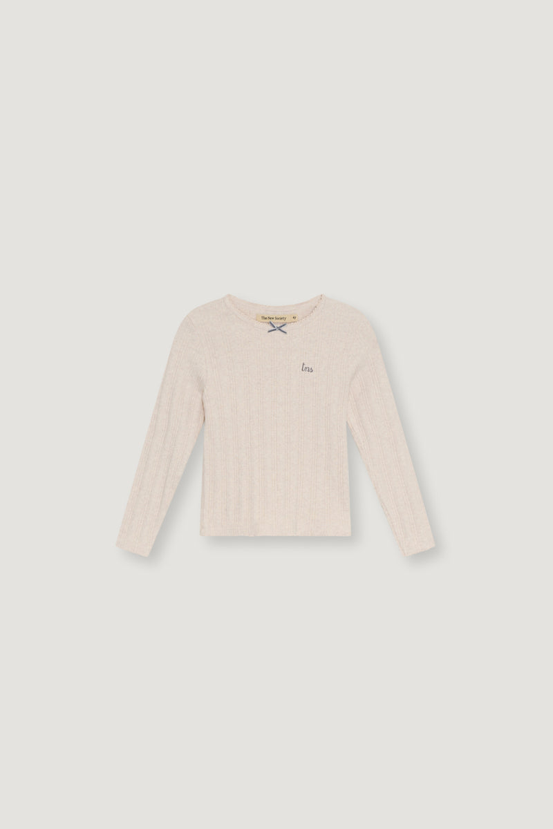TNS Logo Tee Whisper White Melange