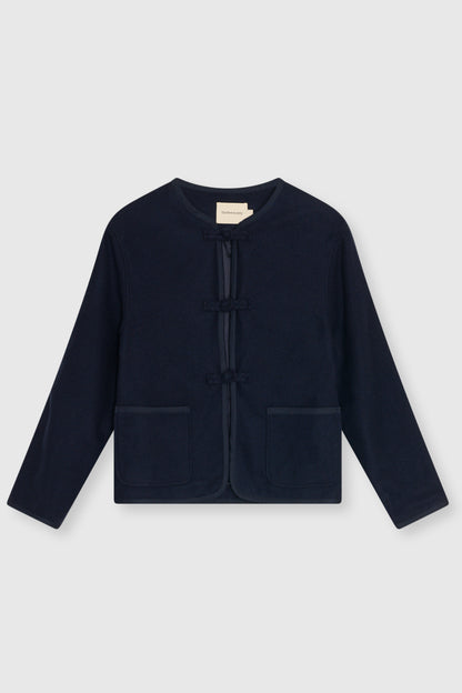 Indie Woman Coat BLACK IRIS