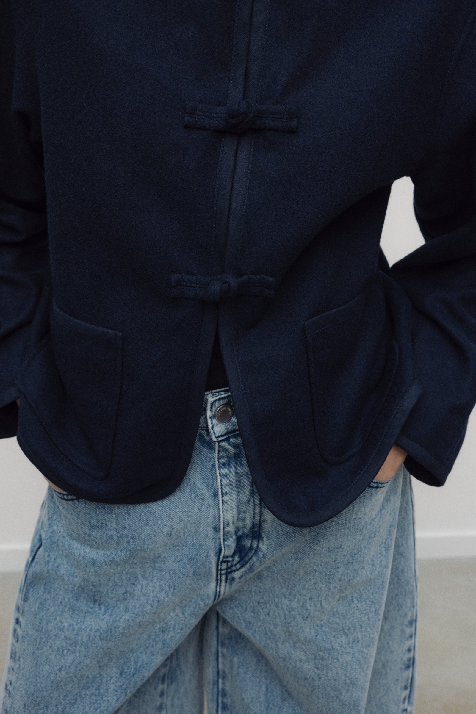 Indie Woman Coat BLACK IRIS