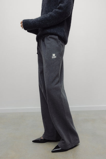 TNS Logo Woman Jogging Dark Grey Melange DARK GREY MELANGE