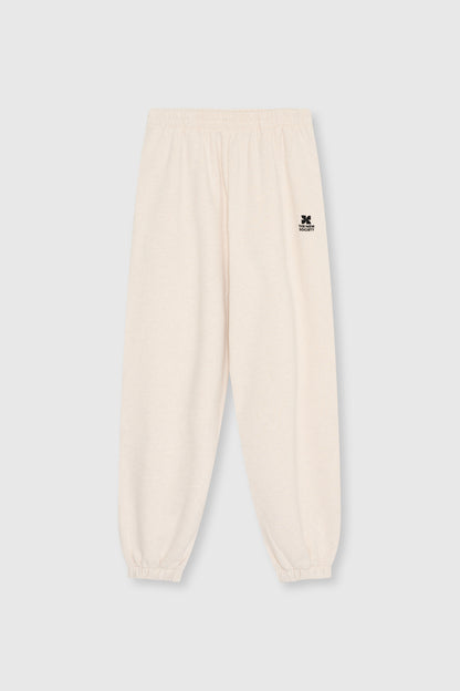 TNS Logo Woman Jogging Whisper White Melange WHISPER WHITE MELANGE