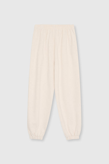 TNS Logo Woman Jogging Whisper White Melange WHISPER WHITE MELANGE
