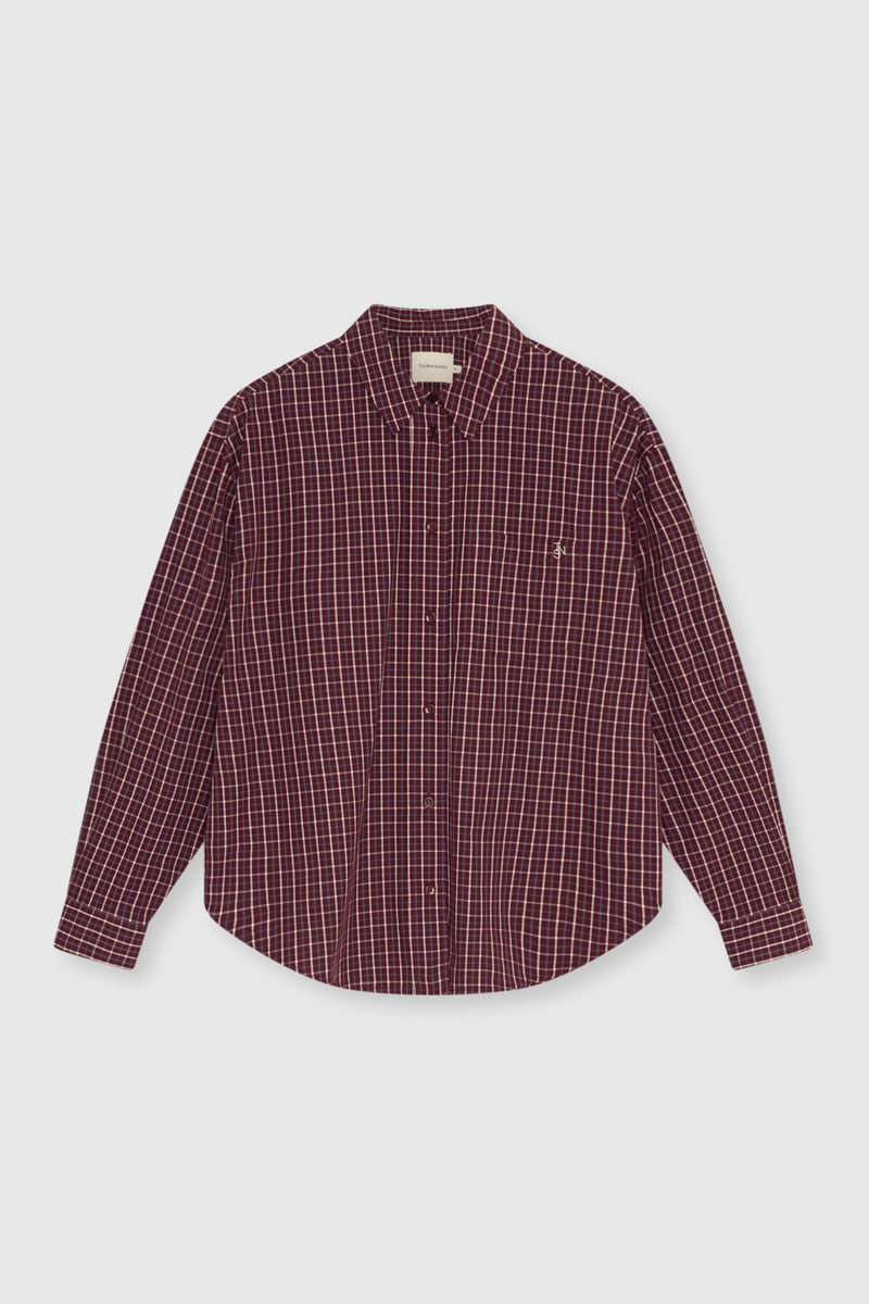 Flair Woman Shirt Winetesting Check