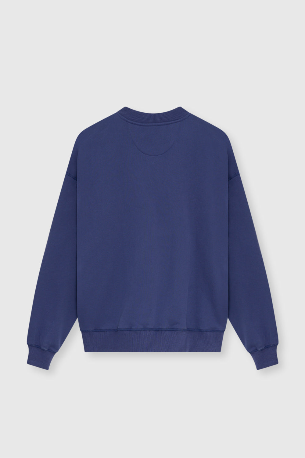 TNS Logo Rib Collar Woman Sweatshirt Blue Dephts BLUE DEPHTS