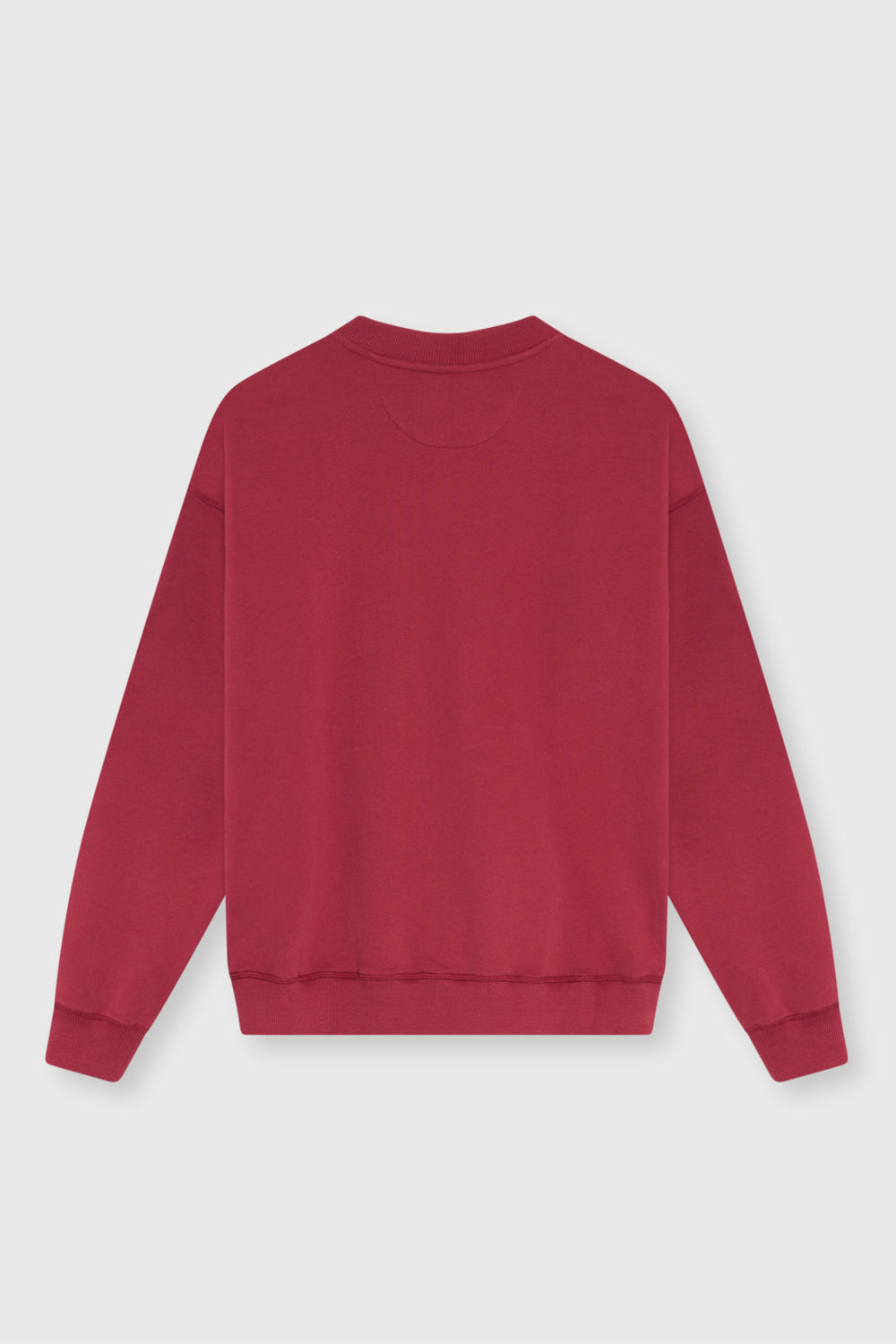 TNS Logo Rib Collar Woman Sweatshirt Rumba Red RUMBA RED