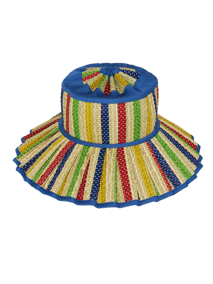 Kapelusz Luxe Capri Edycja Limitowana CRAYONS/ULTRAMARINE